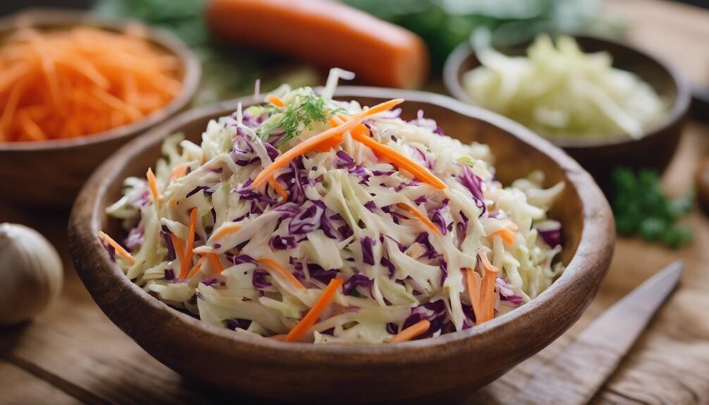 savory cabbage and mayo