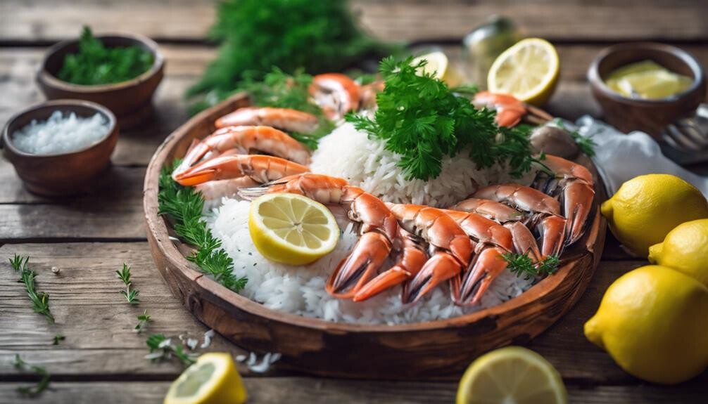 savory citrus infused rice dish