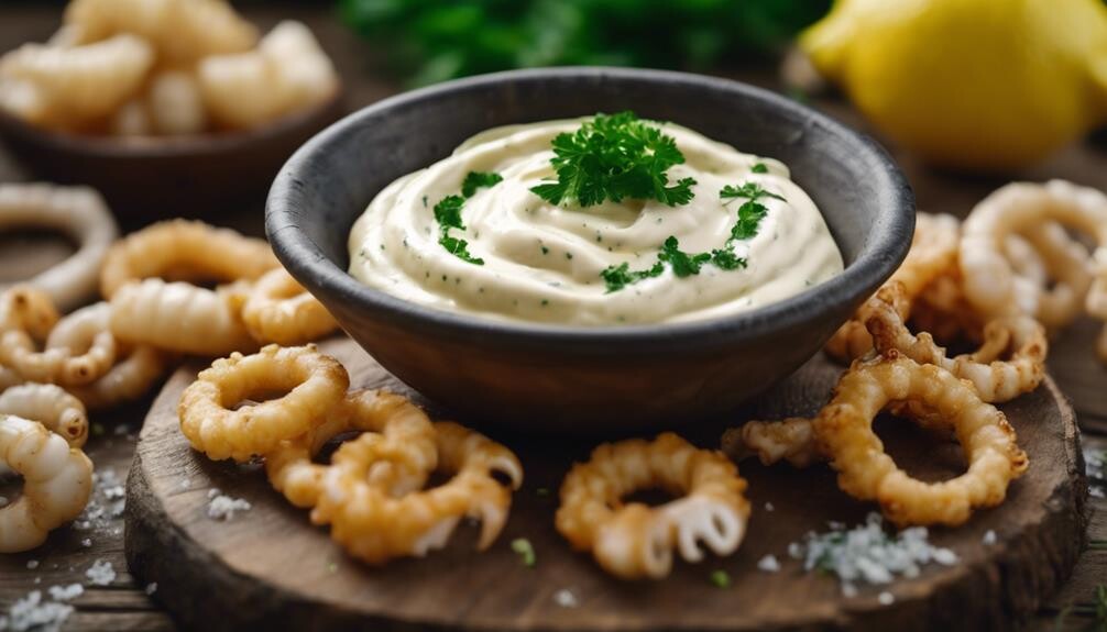 savory condiment with garlic