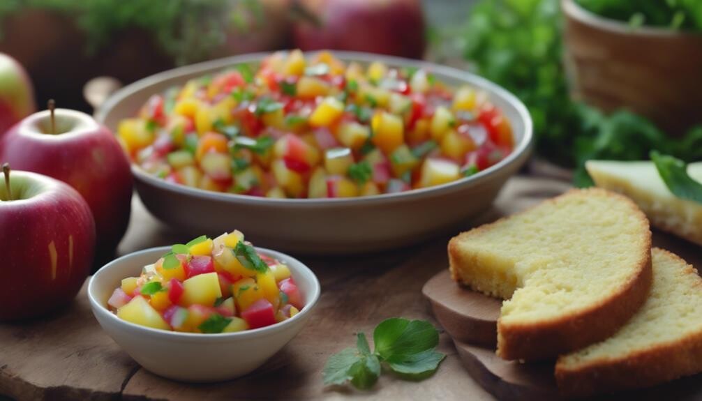 savory cornbread with bacon