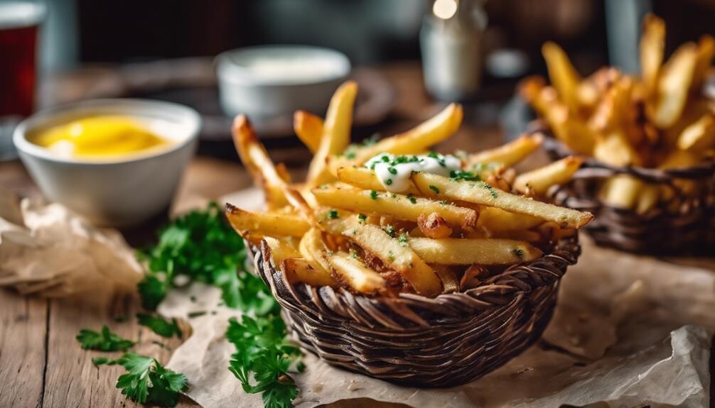 savory crispy indulgent treat