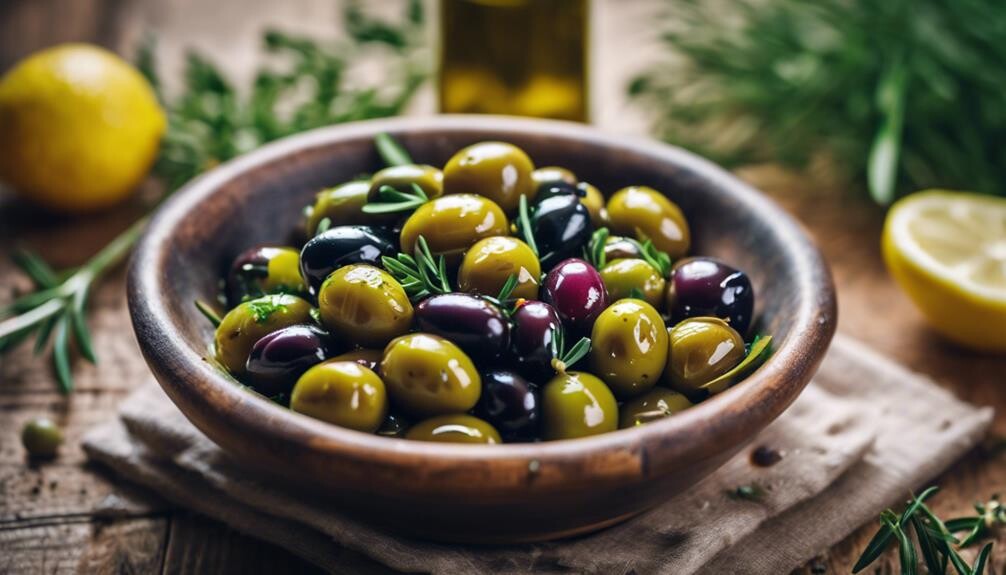 savory olive appetizer option