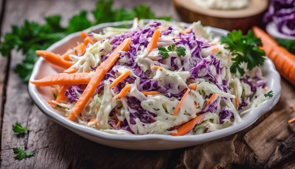 savory salad with cabbage