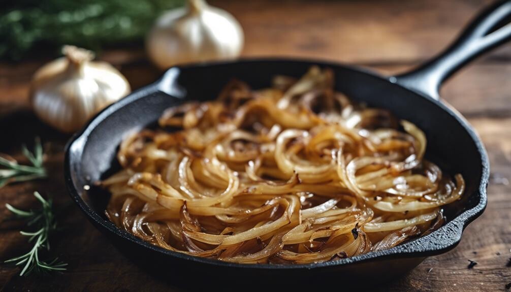 savory sweet caramelized onions