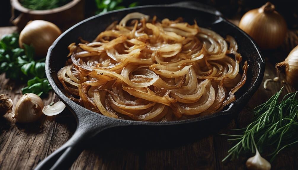 savory sweetness in onions
