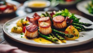 scallops and bacon sides