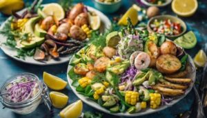 seafood salad side dishes