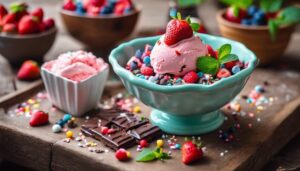 serving options for ice cream