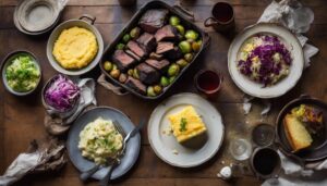 serving short ribs sides