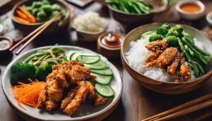 sesame chicken side dishes