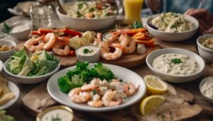 shrimp alfredo side dishes