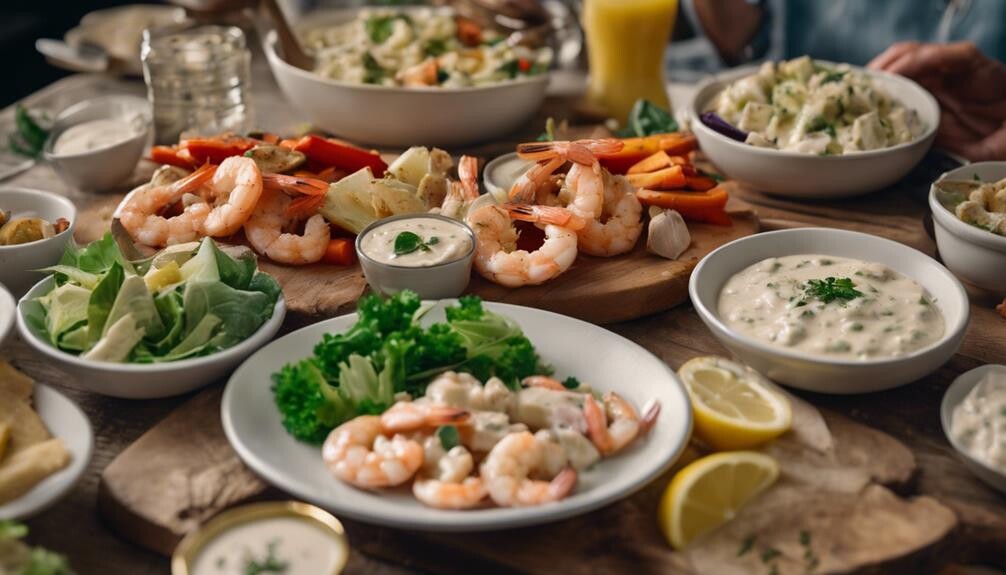 shrimp alfredo side dishes