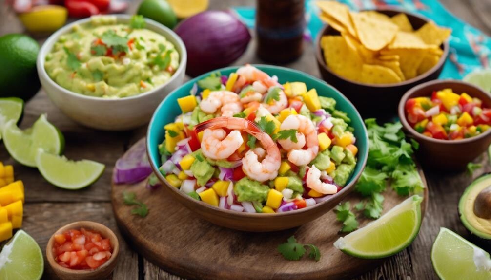 shrimp ceviche side dishes
