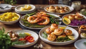 shrimp de jonghe sides