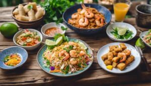 shrimp pad thai sides