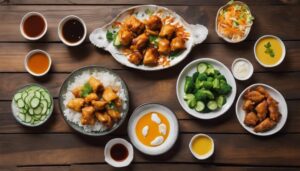 side dishes for orange chicken