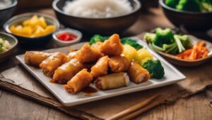 side dishes for sweet and sour chicken