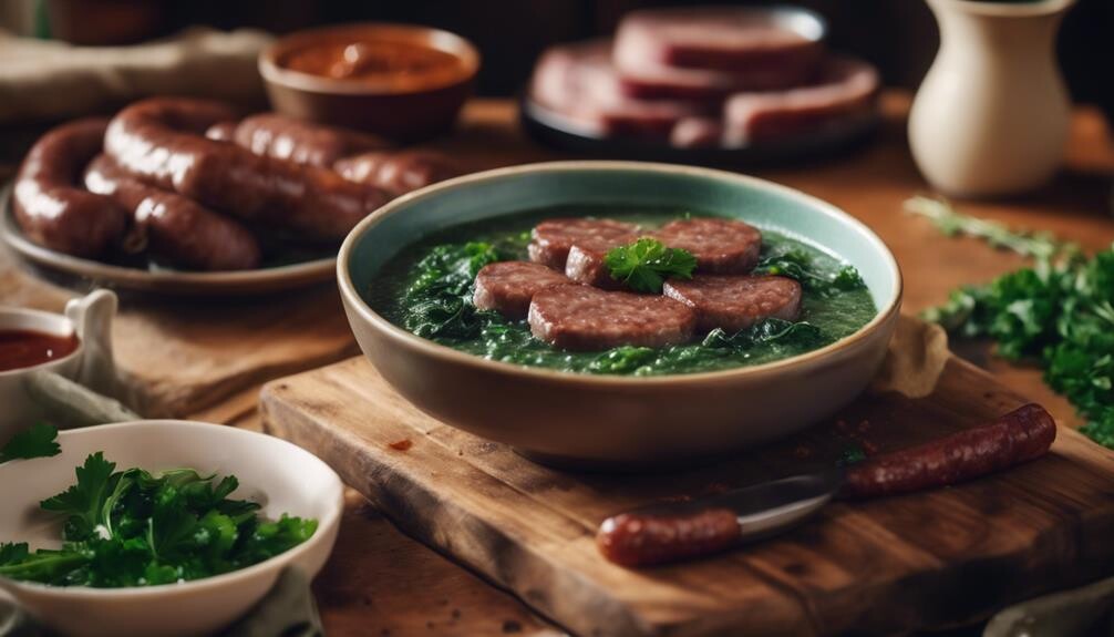 sizzling juicy flavorful sausages