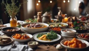 soup dinner party sides