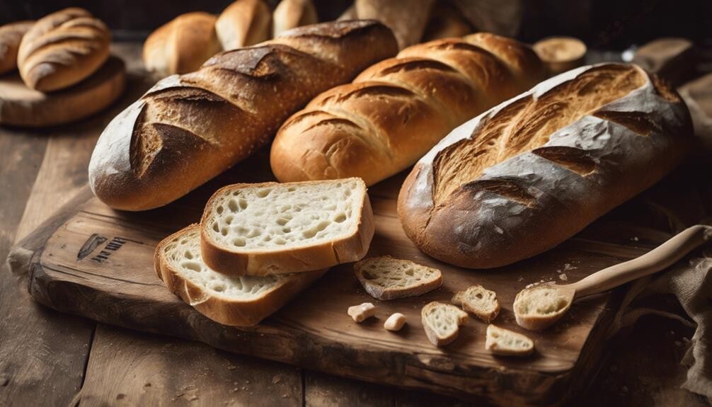 sourdough starter bubbling happily