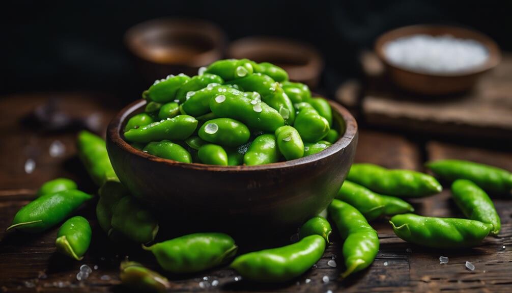 soybean pods for snacking