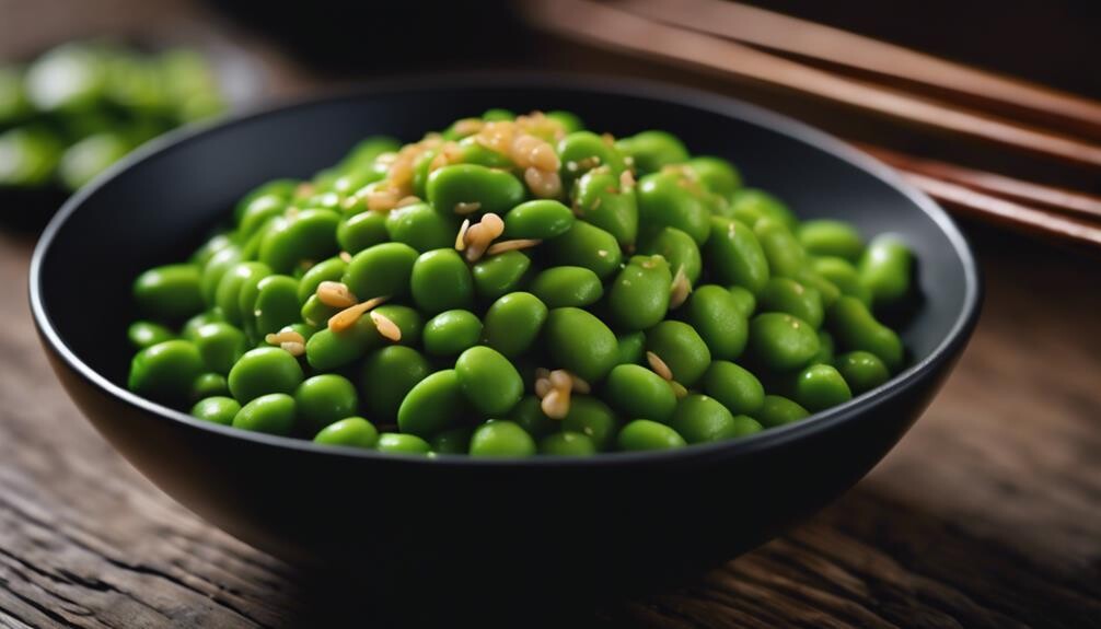 soybean snack in pods