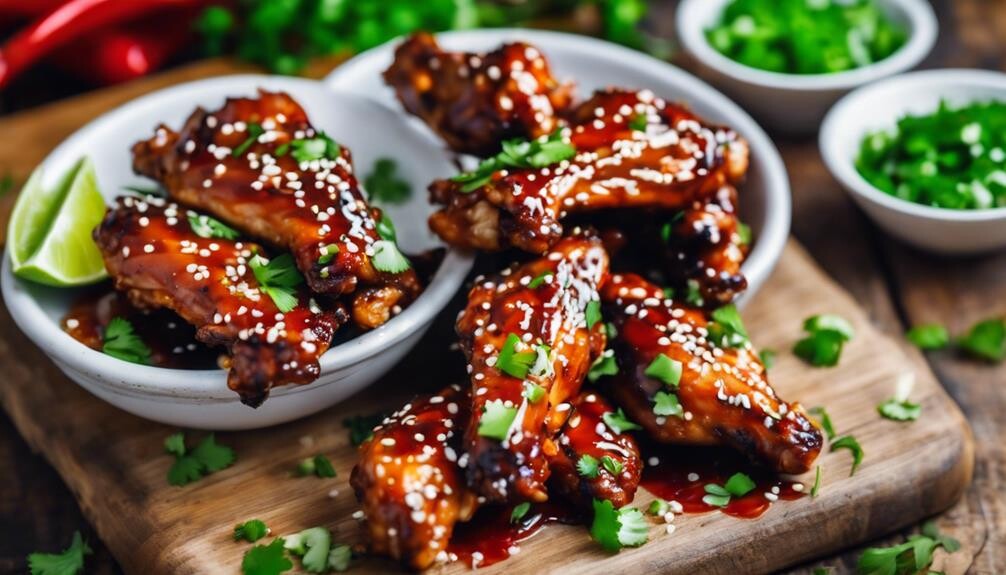 spicy and tangy flavor