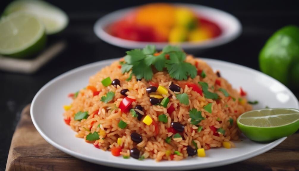 spicy flavorful tomato infused rice