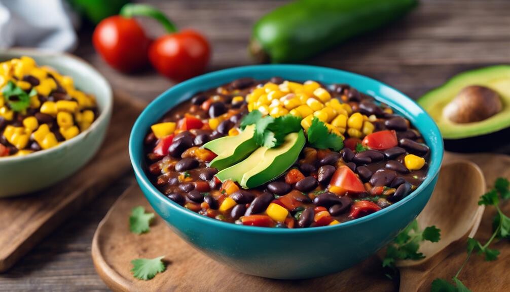 spicy hearty plant based meal