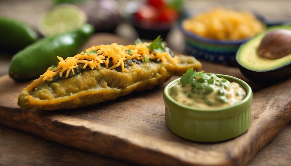 spicy stuffed pepper dish