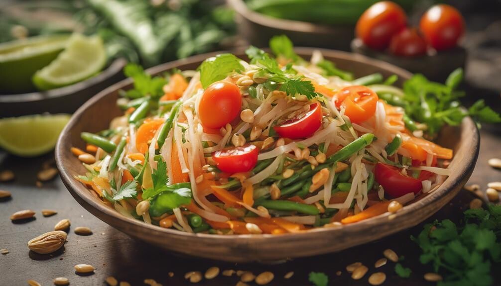 spicy thai street food