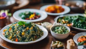 spinach rice side dishes