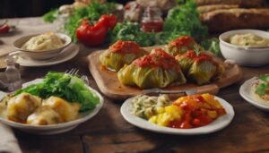 stuffed cabbage rolls sides