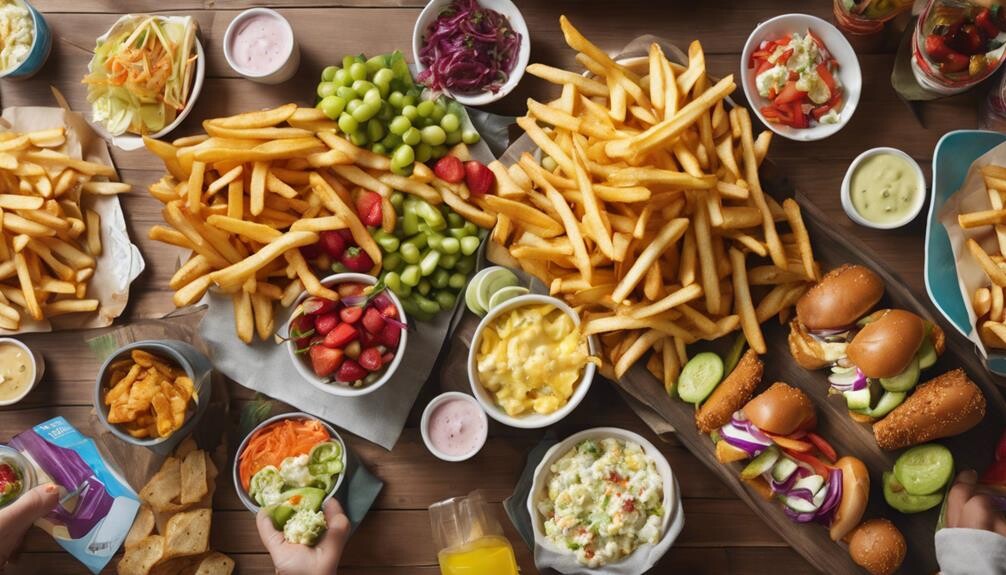 subs party side dishes