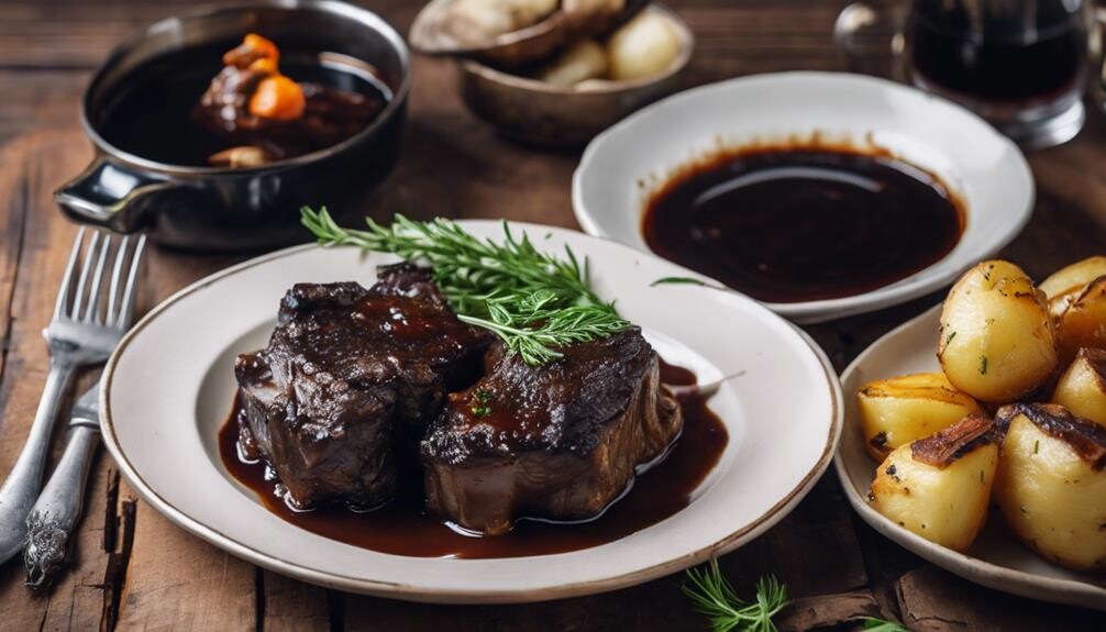 succulent slow cooked beef