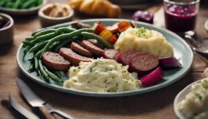 swedish potato sausage sides
