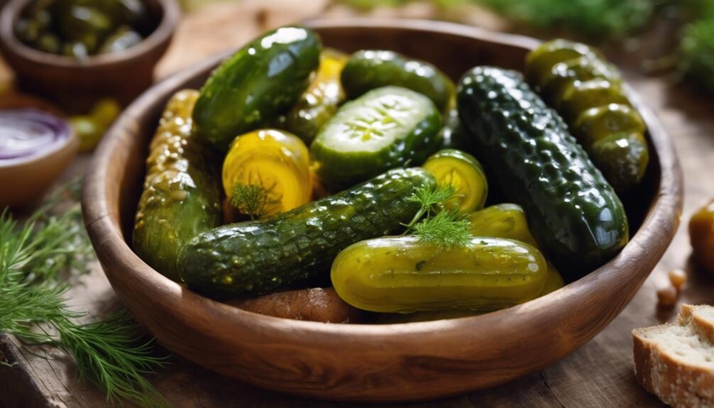 sweet and tangy cucumbers