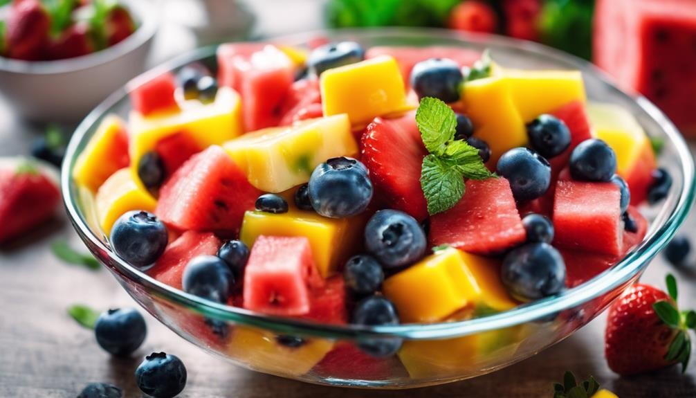 sweet and tangy flavors