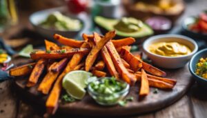 sweet potato fries accompaniments