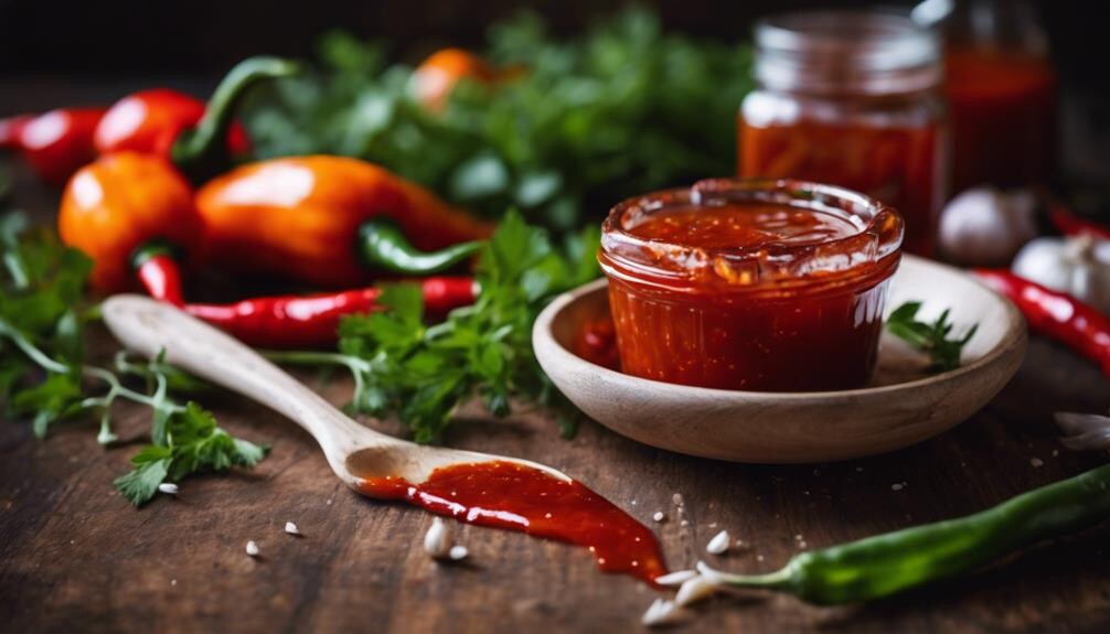 tangy and spicy condiment