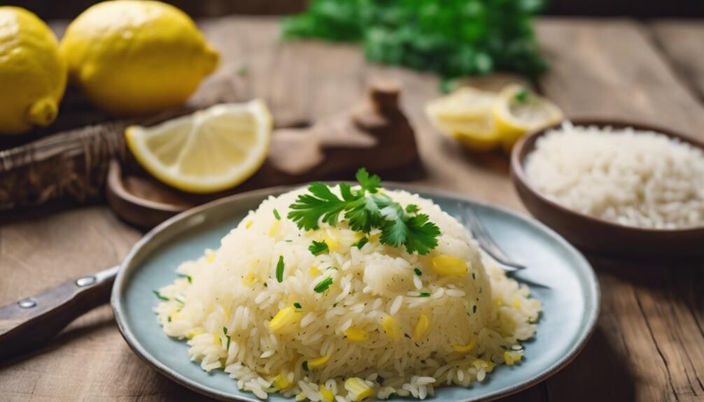 tangy rice dish option