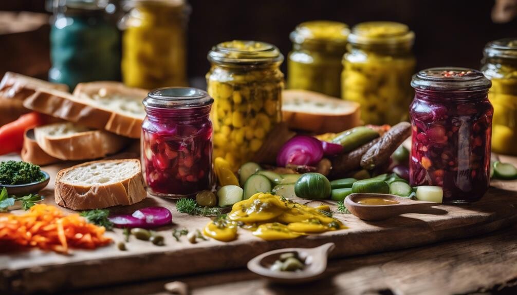 tasting the tangy mustard