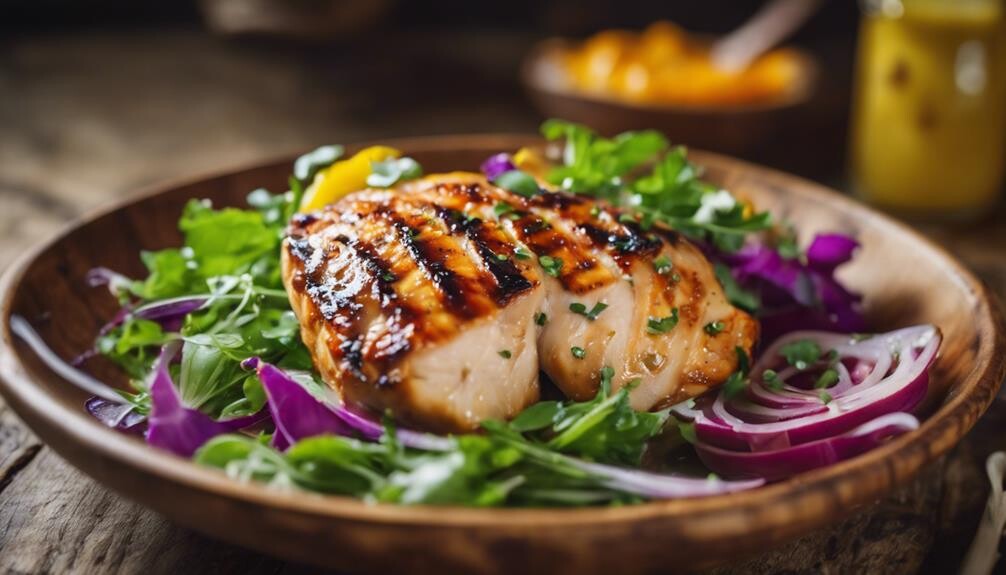 tasty barbecue chicken dish