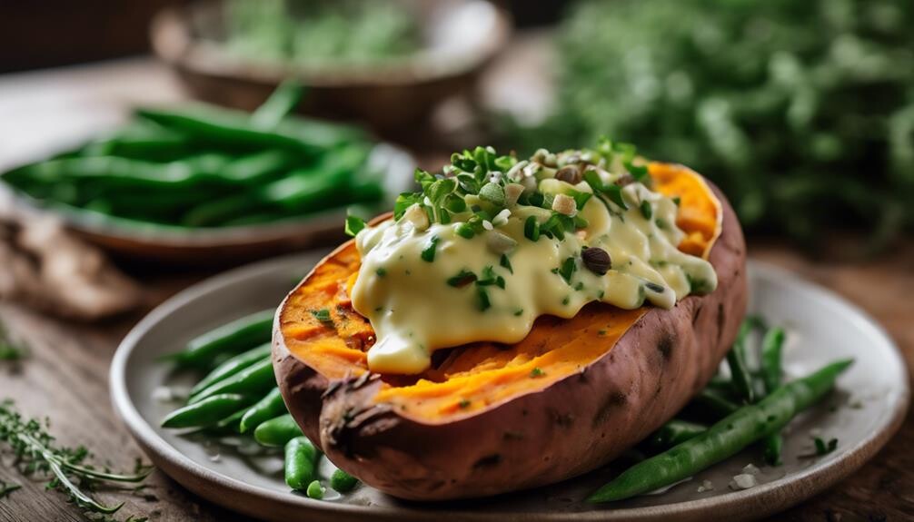 tasty garlic herb spread