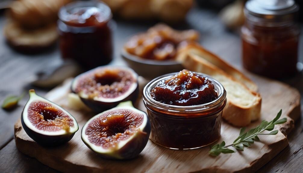 tasty homemade fig preserve