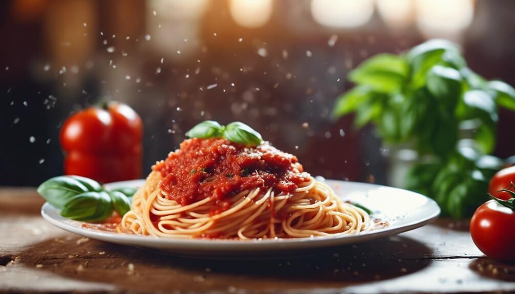 tasty italian pasta dish