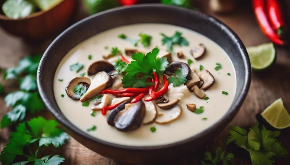 thai coconut lime soup