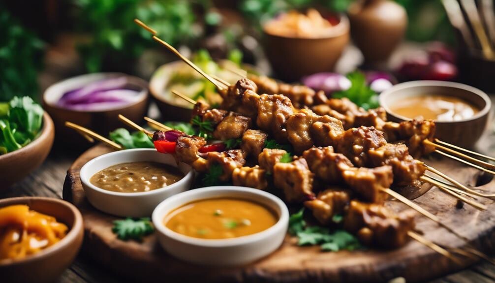 tropical culinary delight skewers