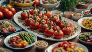 tuna stuffed tomatoes side dishes