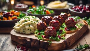 turkey meatball side dishes